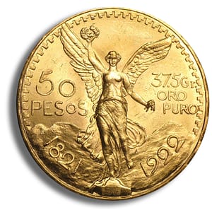 Mexican Gold Pesos